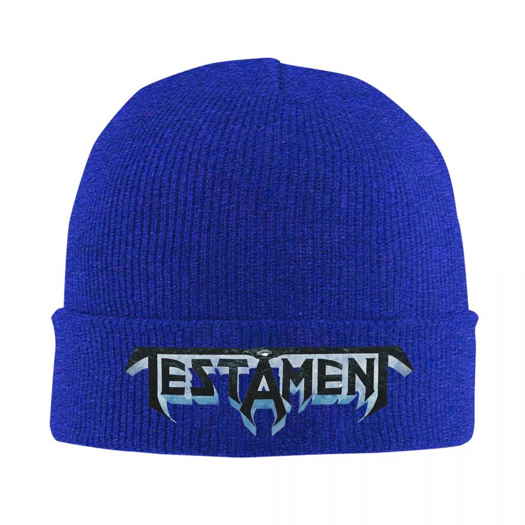 Testament Band Warm Knitted Cap Winter Knit Bonnet Hat Skullies Beanies Hip Hop Caps for Unisex