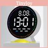 Digital Led Alarm Clock With Night Light Calendar Countdown For Bedroom Decor