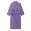 Unisex Quick-Dry Waffle Bathrobe - Lightweight, Absorbent, Ideal for Spa & Sauna