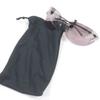 Great Cartier Sunglasses PANTHERE De Cartier Two Point Gunmetal Purple Used