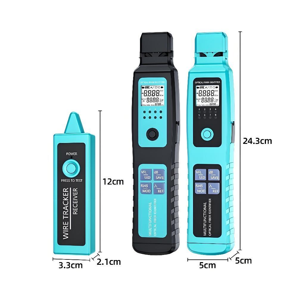 5-in-1 Active Optical Fiber Identifier High Precision Fiber Cable Tester Detector Fiber Optic Networks Maintenance Tool