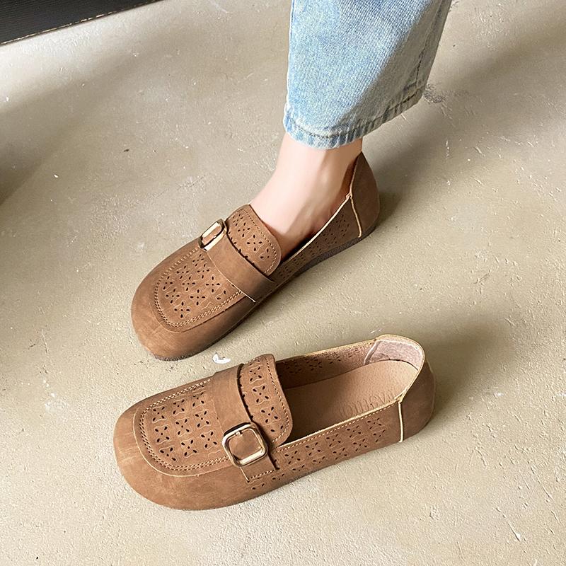 Fashion Spring Women Casual Shoes Women Flats Shoes Loafers Slip on Ladies Light Fur Moccasins Designer Shoes Zapatos Mujer