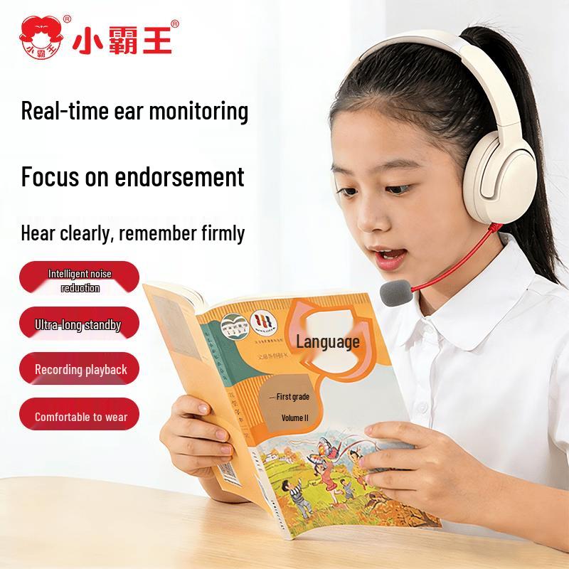 Xiaobawang Wireless Bluetooth Noise-Cancelling Over-Ear Headset