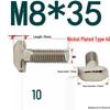 304 Stainless Steel T-Slot T-Head Bolt for Aluminum Profiles (20/30/40/45)