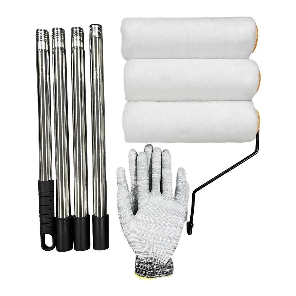 Detachable Paint Roller 170/205/240cm Latex Paint Brush Set  Household Use
