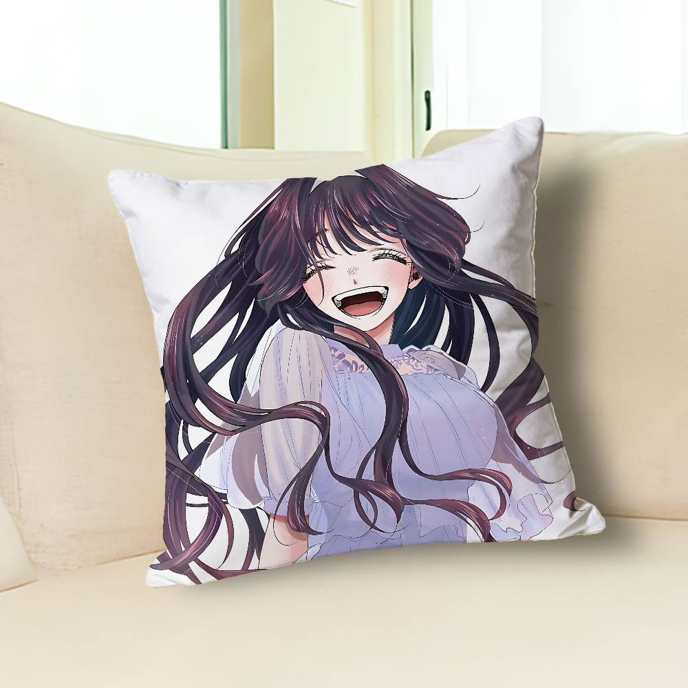 K-Kaoru Hana wa Rin to Saku Anime Celebrity Merchandise All-Match Printed Pillow Case Sofa Car Office Room Decoration Protector