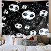 Soccer Ball Pattern Background Tapestry Room Decoration Wall Hanging for Living Room Bedroom, dormitory, Birthday and Christmas gifts