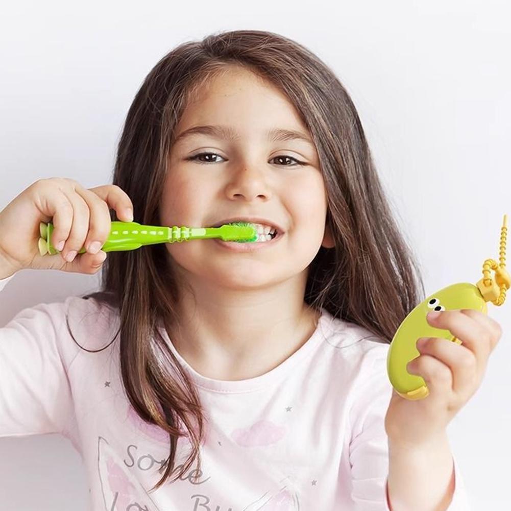 Portable Toothbrush Holder Must-have Travel Toothbrush Protective Cap Cute Banana Hiking Camping Brush Cap Case