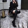 Knee over long boots for women in autumn and winter 2026 new style pointed high tube slim heels high heels elastic slim boots