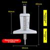 Portable Car Tire Tread Depth Gauge 0 50mm Stainless Steel Tool for Quick and Precise Measurement of Tire Wear