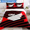 3PCS Athletico Football Club Printed Soft Bedding Set,Including 1pc Duvet Cover And 2pcs Pillowcases Perfect for Bedroom, Dormitory, Fan Gift
