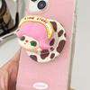 3D Cartoon Doll Magnetic Phone Stand with Strong Suction for MagSafe Phones - Desktop Accessory for Men & Women.