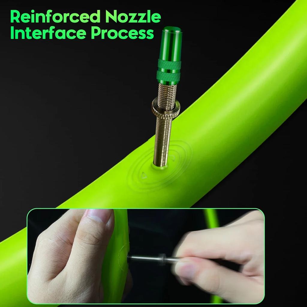 Ultralight MTB 29 Inches Bicycle TPU Tire 45mm Mountain Bike Inner Tube Metal French Presta Valve Anti-Oxidation CYCLAMI