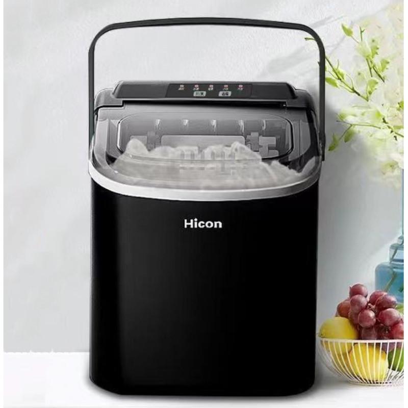 

Мини полностью автоматическая машина для приготовления кубиков льда, небольшой магазин молочного чая, коммерческий льдогенератор, 15 кг, бытовая интеллектуальная машина для приготовления льда чёрный