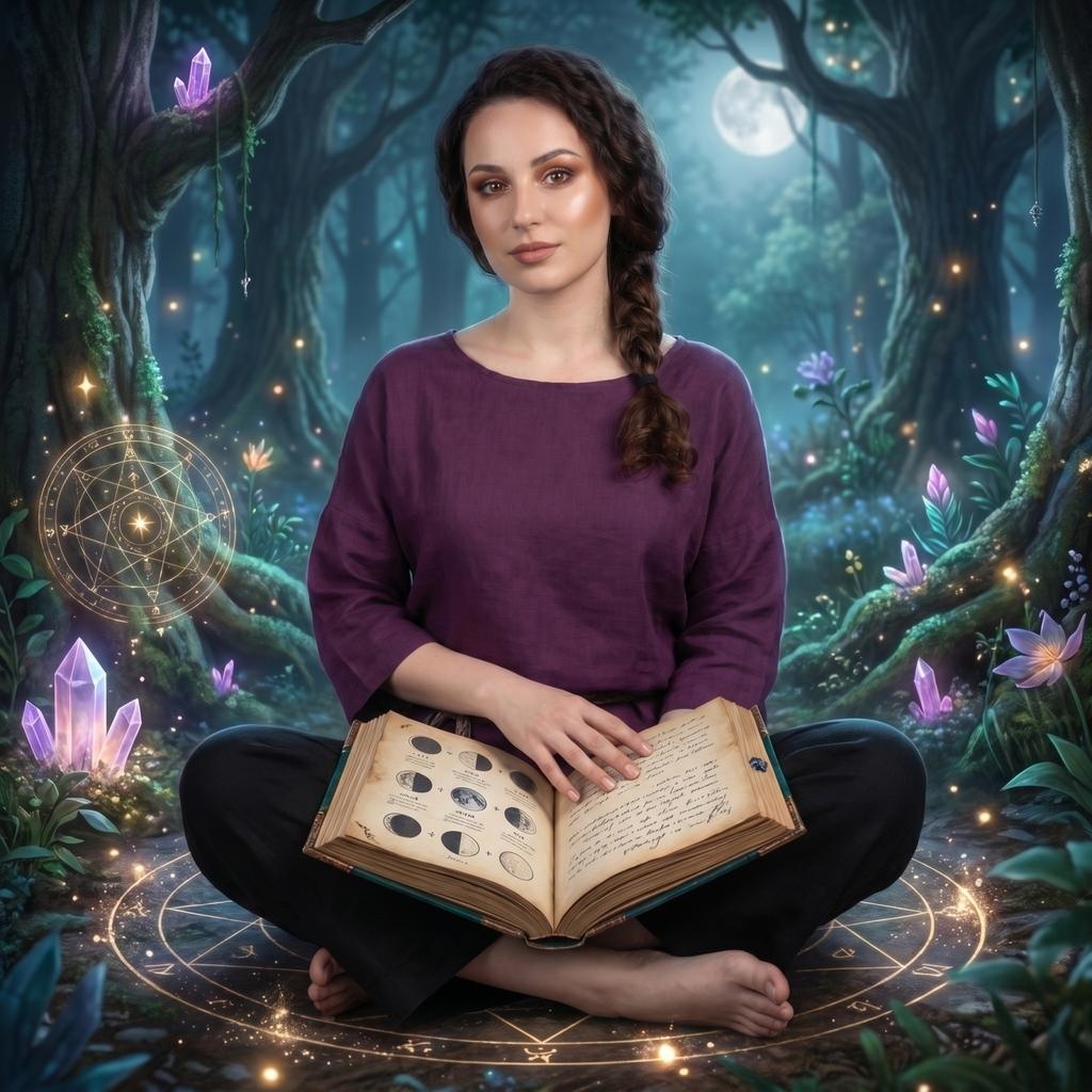 2026 Witch Planner Daily Organizer Monthly Calendar Lunar Phases Astrological Events Spiritual Guidance Journal for Personal Use