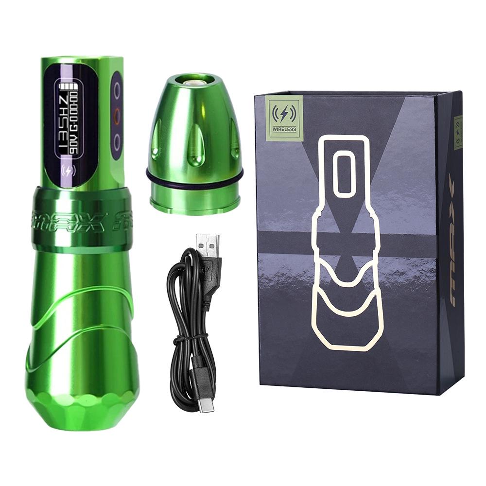 Wireless Tattoo Machine Pen: Battery-Powered Liner & Shader - Integrated Motor
