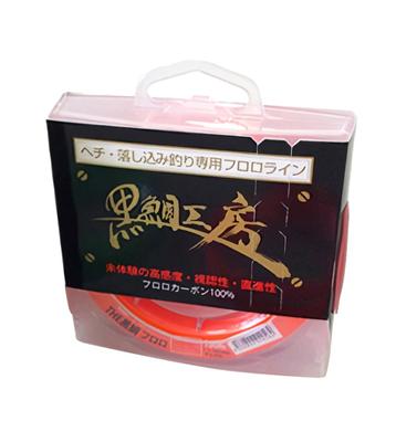 Kurodai Kobo Kurodai-shi Hechi Drop-in Fishing Line THE Kurodai Fluorocarbon No. 2 OR (Orange) Hechi Drop-in Fishing Line