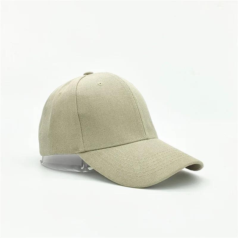 Summer Solid Color Women Sport Baseball Cap Adjustable Unisex Baseball Caps Family Baseball Sun Hats Hip-hop Hat Wholesale Caps