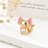 NEW Gold Plated Charm Beads & Pendants Set for European Bracelets Women Fashion Zircon Starfish Axolotl Cross Charms DIY Jewelry