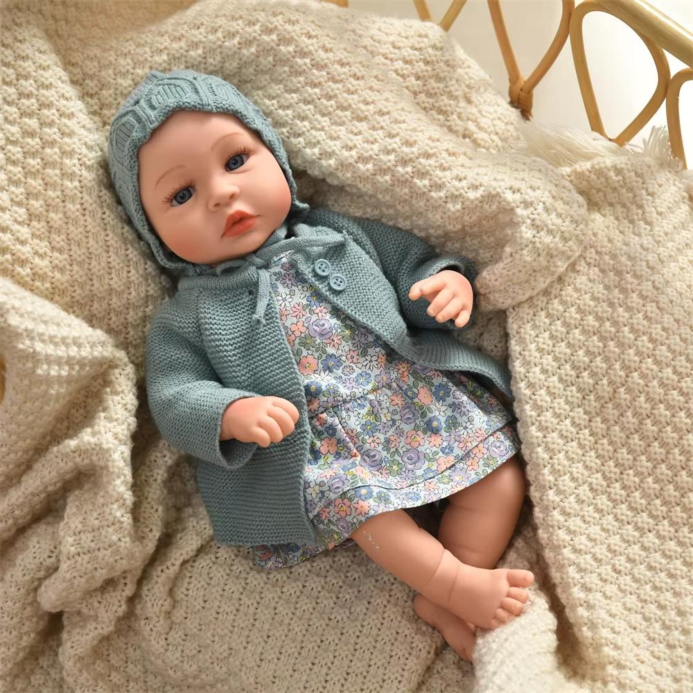 Haine pentru Păpuși Baby Reborn de 45cm Rochie Pulover Accesorii Haine Păpuși Baby Accesorii Modă pentru Îmbrăcat Păpuși Reborn