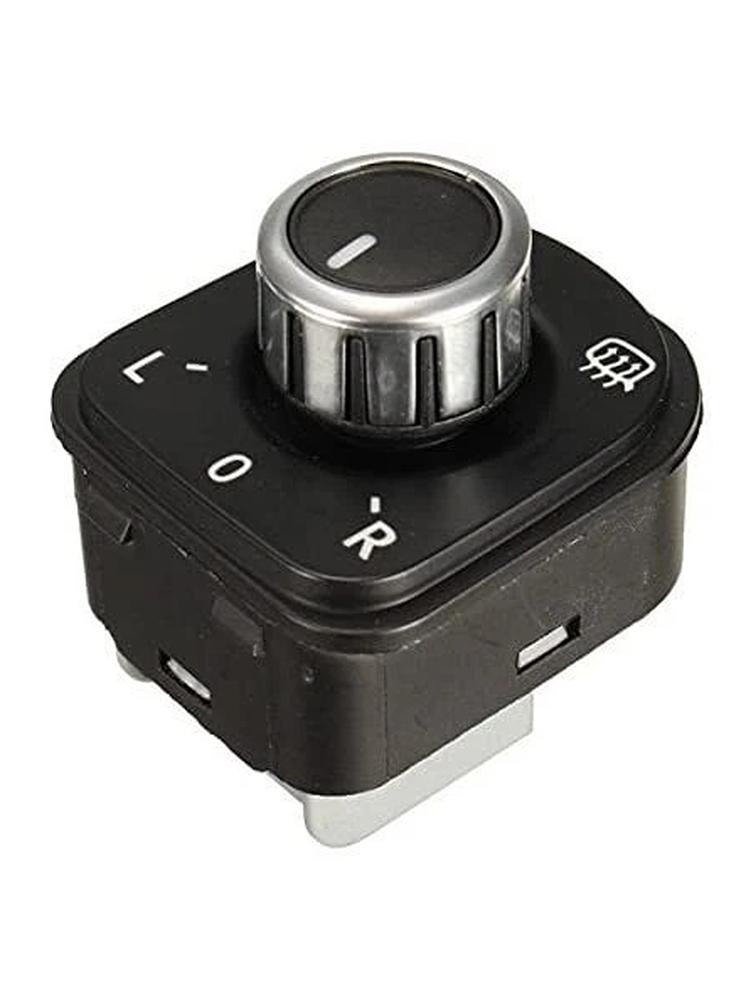 Car Side Folded Rear View Mirror Switch Plating Control Knob For VW Golf 5 Jetta