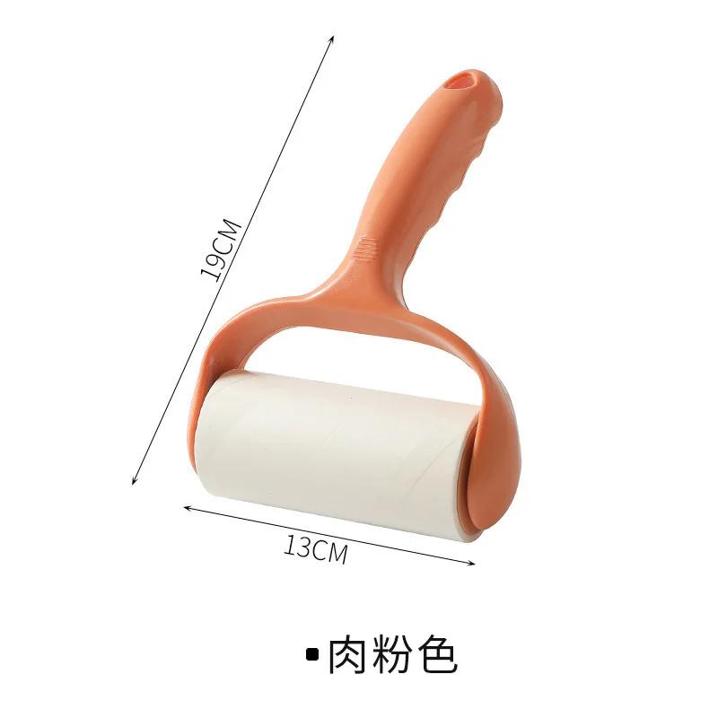 

Бытовой моющийся валик для вычесывания шерсти домашних животных, расческа для собак и кошек, инструмент для легкой очистки основания щетки для мебели и дивана красный