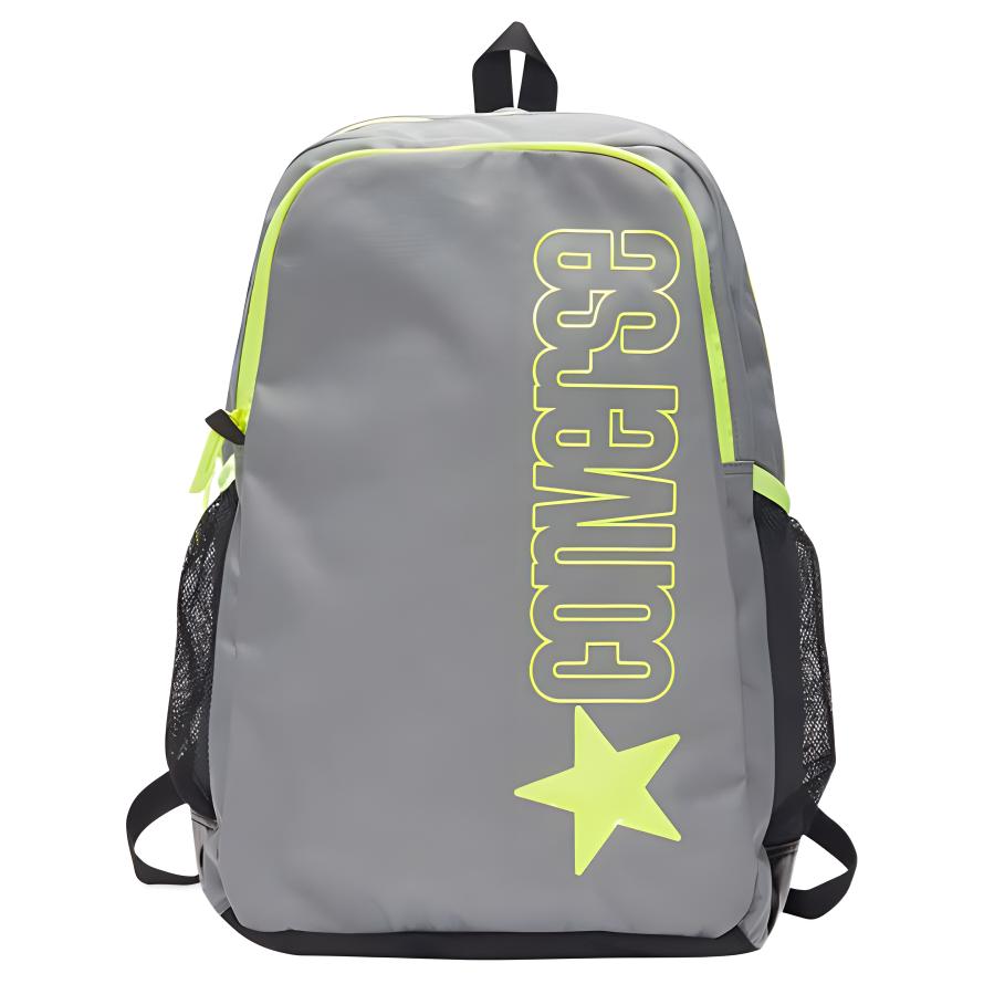 

Converse Speed 3 Classic Casual Large Capacity Printed Pattern Polyester Backpack Unisex backpack Gray 10019917-A05 Gray