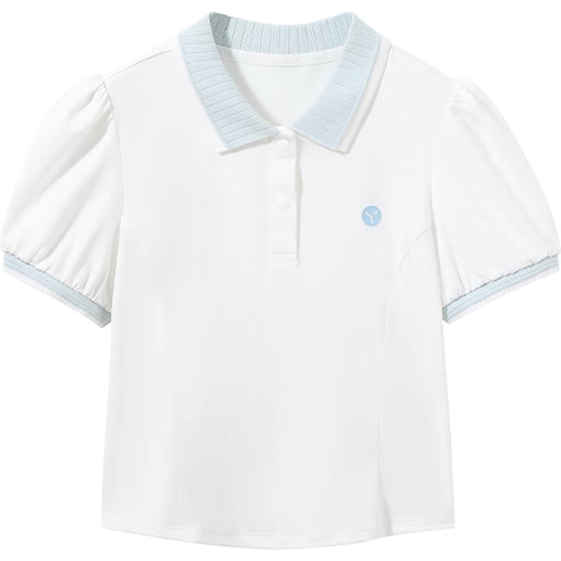 YEEHOO Girls Quick-Dry Sun Protection Polo T-Shirt 140
