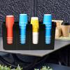 Adjustable Disposable Paper Cup Holder 4 Compartment Coffee Cup And Lid Organizer Large Capacity Coffee Station Storage
