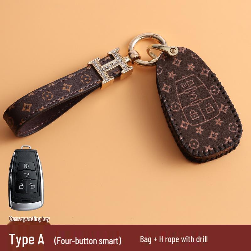 BAIC Senova & Weiwang Car Key Case for D50, X25, X35, X55, X65, D60, D70, S50, BJ40/80