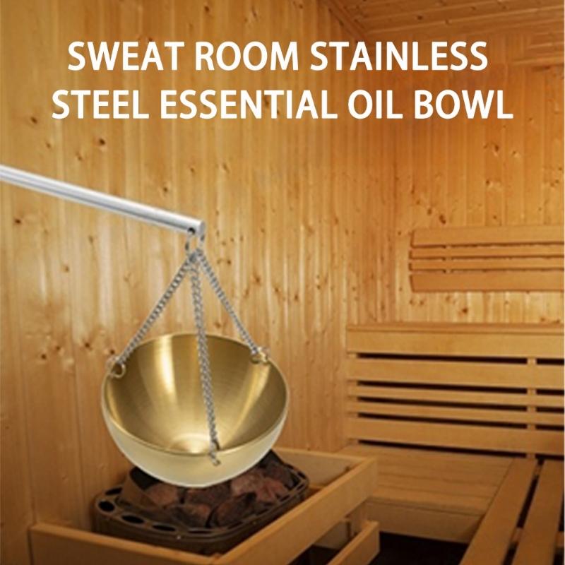 Metal Bowl For Steam Area Perfect For Essential Oils And Salt Crystals 12Cm Round