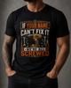 Personalisiertes Mechaniker-Shirt, Wenn dein Name es nicht reparieren kann, sind wir alle am Arsch T-Shirt, Personalisierte Handwerker-Geschenkidee