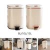 Pedal Trash Can, Simple Trash Can for Bathroom, Trash Can for Entryway, Home,