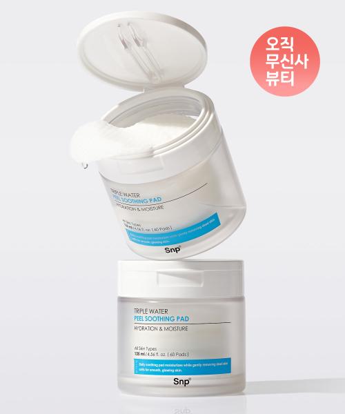 SNP Triple Water Feel Soothing Pad 135ml NONE