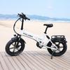 Puluma FM2.0 Foldable Electric Bicycle 20" Fat Tire 750W Peak Motor Fully Suspended Adult Electric Bike 7 Speed Dual Disc Brakes 48V 15Ah