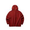 Anta Water-Resistant Solid Color Hooded Jacket Men jackets 152618611-3