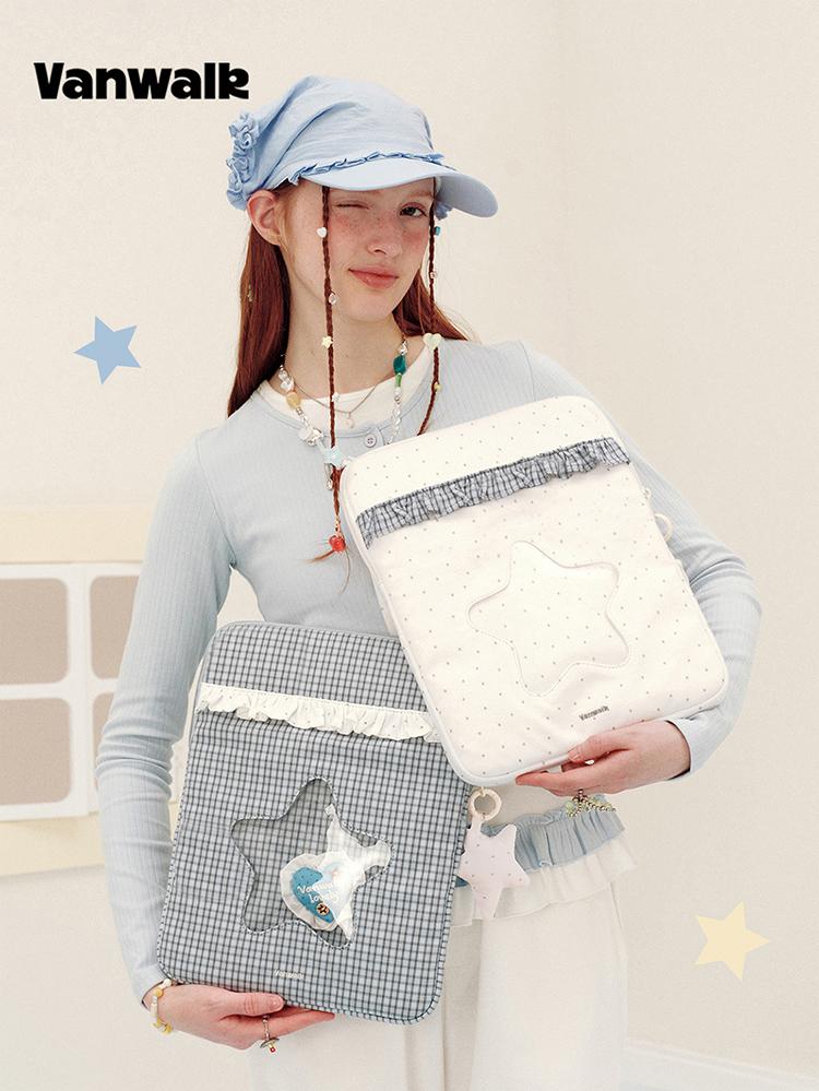 Vanwalk Bunny Bunny Laptop Pouch [White]