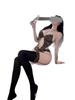 Sexy Leopard Print Bodysuit With Chest Pads Uniform Pure Desire Nightwear Set Women Rompers Clothing Body Suits Fashion Fzn8