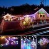 Outdoor Waterproof Fairy Garland Lights Solar String Lights LED String Lights 8 Modes Christmas Party Garden Patio Wedding Decor