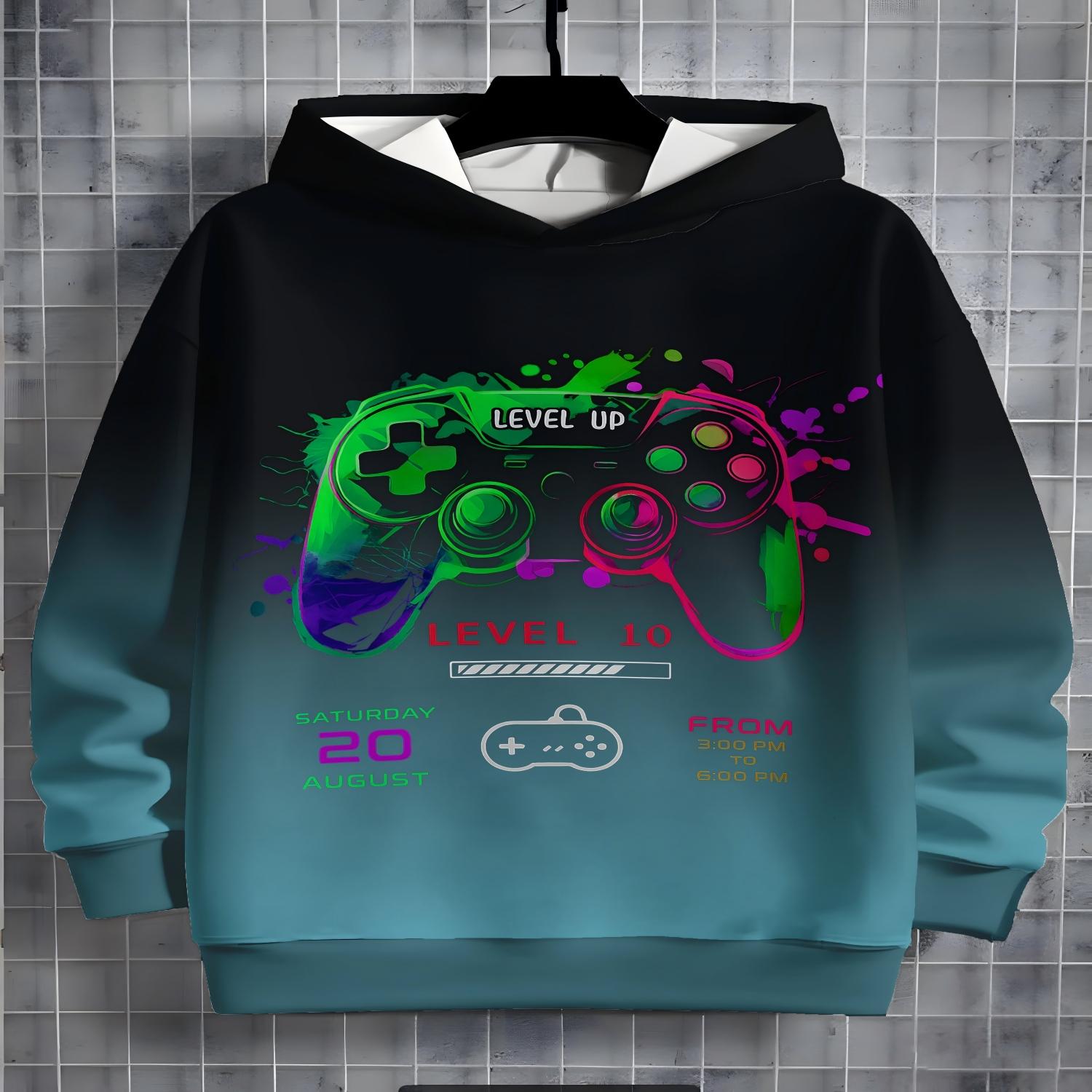 2026 Детские толстовки с 3D-принтом Новые мужские и женские толстовки Повседневные нейтральные толстовки Детская верхняя одежда 13-14Y 1270₽