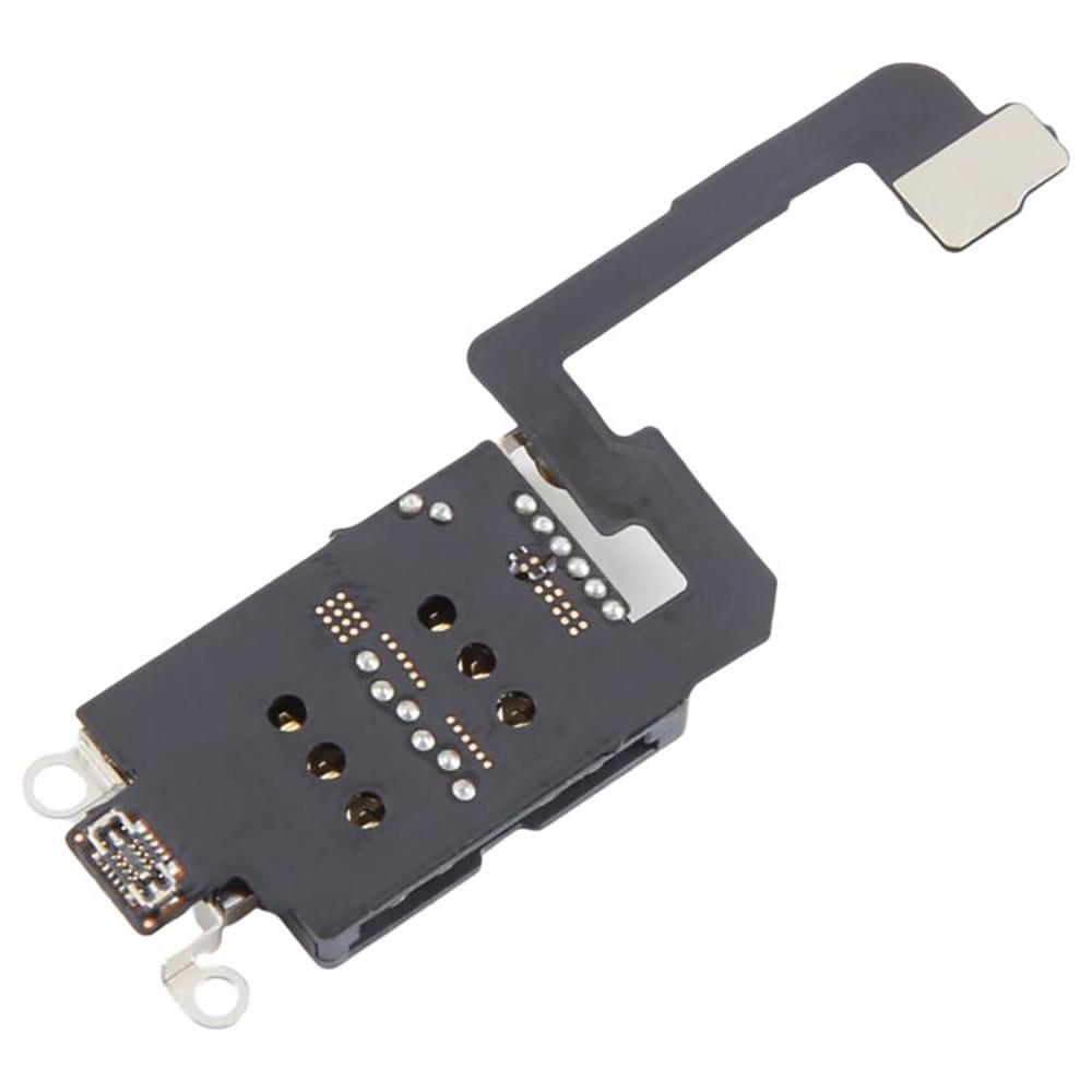 For iPhone 16/16 Plus OEM Dual SIM Card Reader Contact Flex Cable Replacement