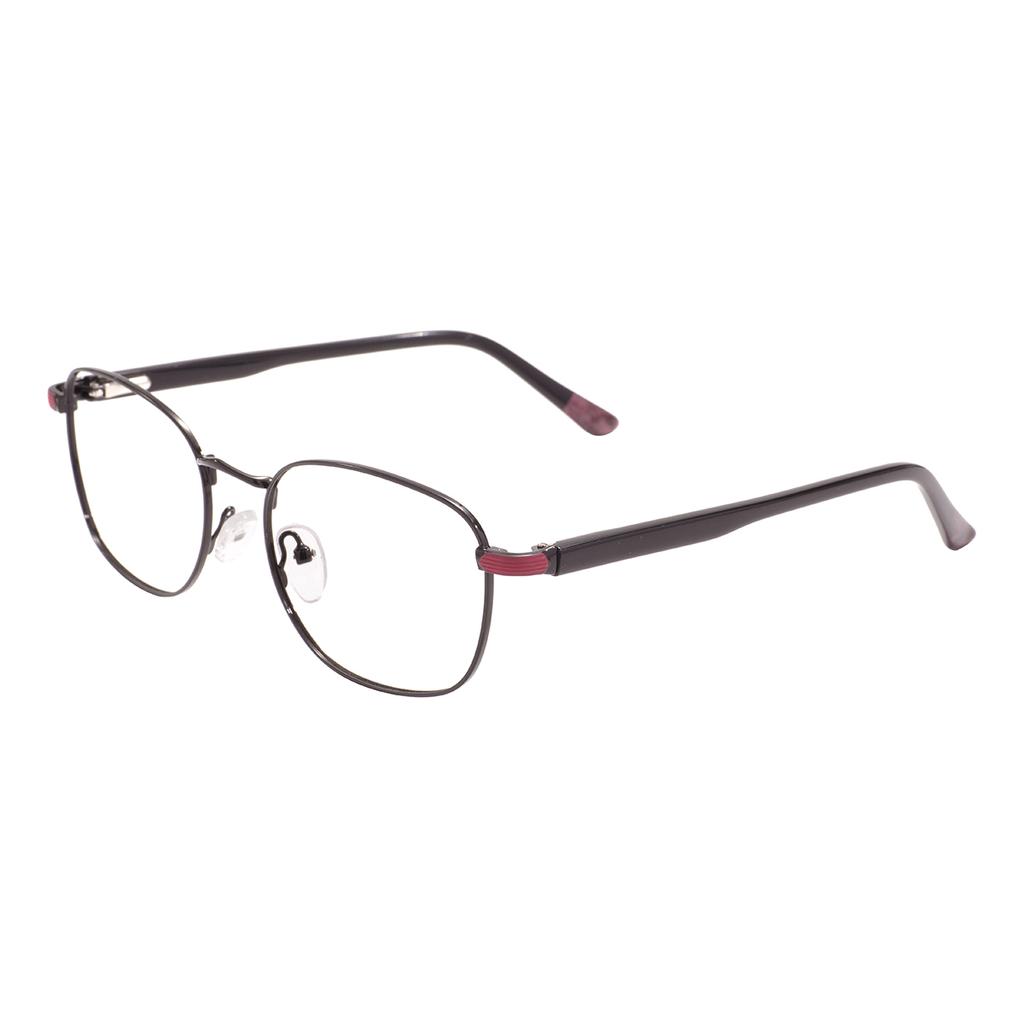 Vintage Metal Oval Glasses Frame Medium Size Full Rim Square Spectacle With Spring Hinge For Optical Prescription Lenses