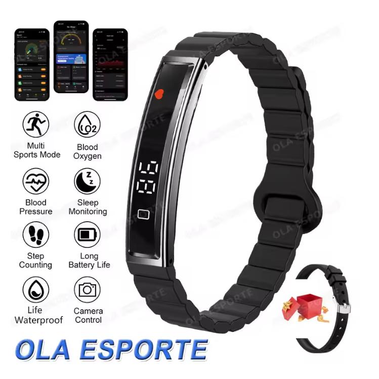 2026 Smart Bracelet Activity Fitness Tracker Sleep Heart Rate Blood Oxygen Waterproof Multiple Sport Smart Watch For Android iOS