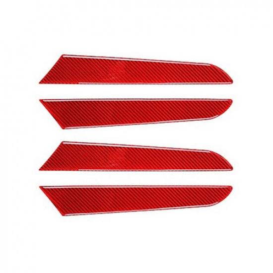 ABS Carbon Fiber Interior Door Panel Cover Trim Sticker For Mazda CX5 2017-