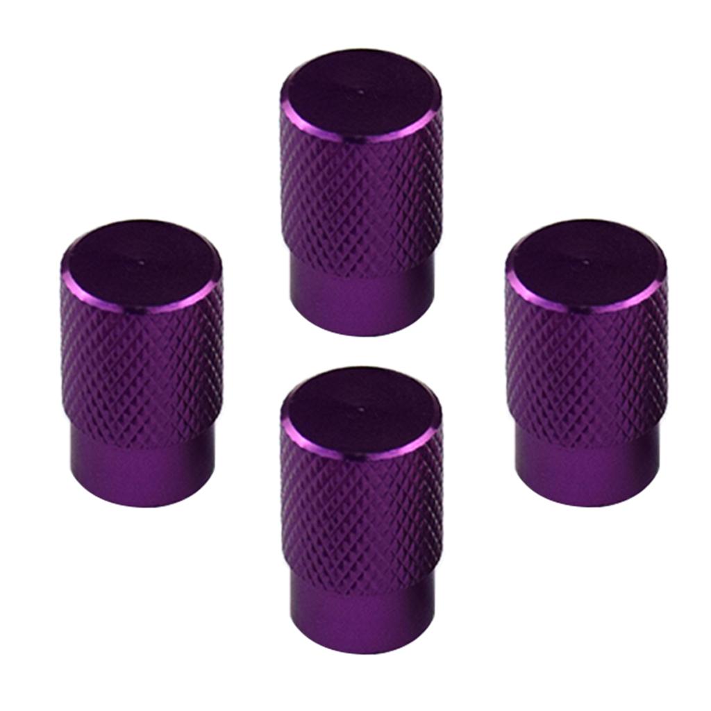 Wheel Stem Air Valve Caps Covers Dustproof Metal Tire Dust Stems Protector for Automotive Motorcycle Bicycle