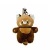 Red Panda Plush Doll Raccoon Backpack Cute Plushie Doll Women Crossbody Fur Soft Shoulder Bag for Travel Party Birthday Gift