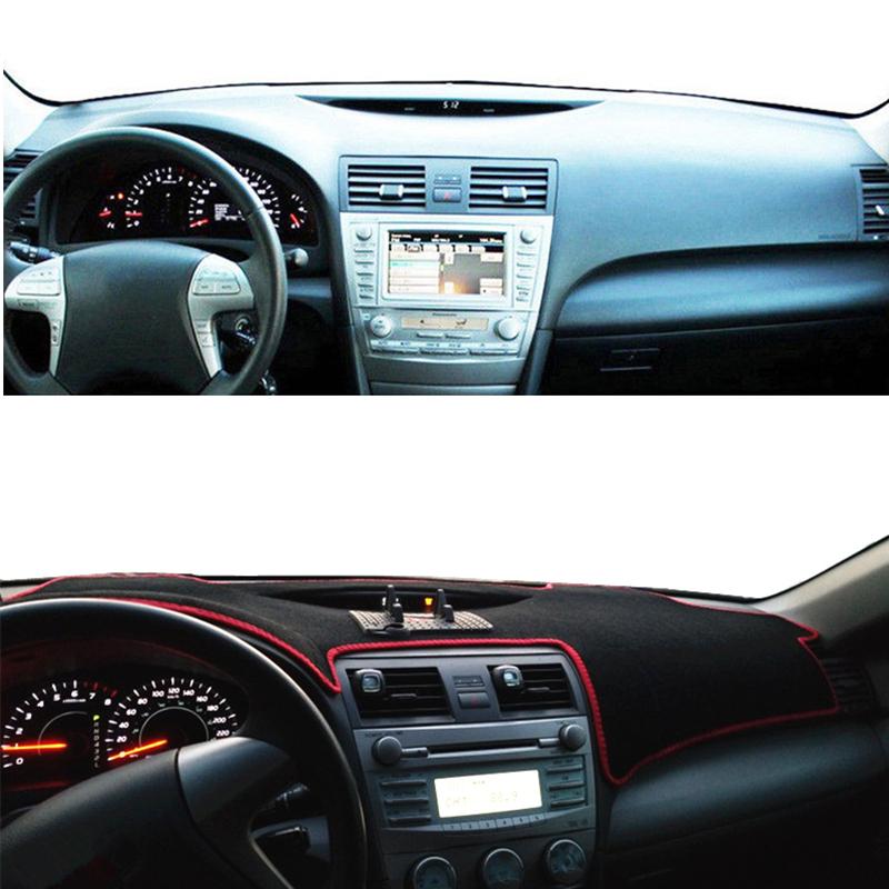 For Toyota Camry XV40 2007 2008 2009 2010 2011 LHD RHD Car Dashboard Cover Mat Rug Dash Sun Shade Carpet Anti-UV Car Accessories