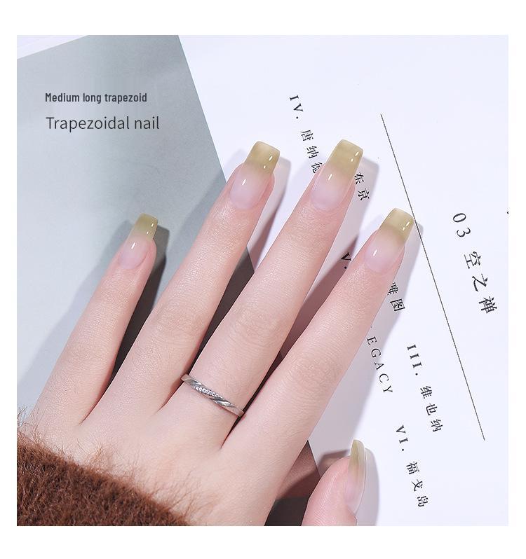 Ultra-Thin Seamless False Nails: Full & Half Cover No-Buff Nail Art Patches for Salons