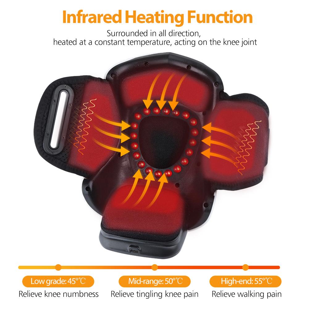 LED Shoulder Screen and Knee Massager, Transportable Elbow Joint Vibration Massager, Knee Massager, Relaxing Knee Protection Device