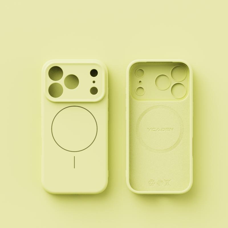 Original Liquid Silicone Magnectic Wireless Charge Case For iPhone 17 Air 16 E 15 14 13 12 Pro Max Plus For Magsafe Matte Cover